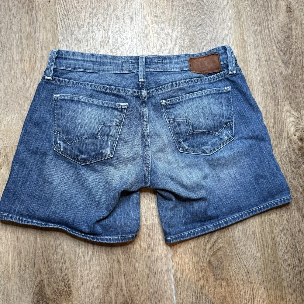 Big Star 1974 Women shorts Size 27‎ Remy Low Rise Fit denim